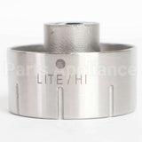 90136 Viking Knob, Ss Rotis W/Clips