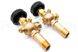 21-205-03 Conbraco Industries 1/2" Top & Btm Gauge Cock Set