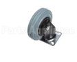 9040489 Fri-Jado Swivel Caster Black Fork Tire Size 125X3