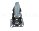 9040489 Fri-Jado Swivel Caster Black Fork Tire Size 125X3
