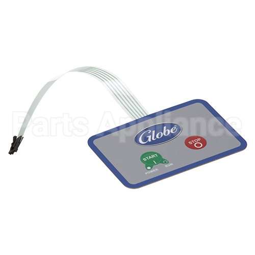 910191 Compatible Globe Membrane Switch