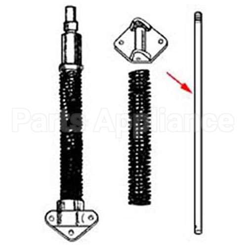 91097001190033K Compatible Kason Kason -Rod, Doorcloser