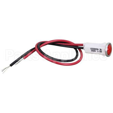 ZI-301013 Compatible Star Signal Light 1/2" Red 250V