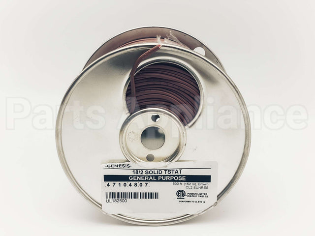 47104807 Honeywell 18/2 Solid Cl2(Pvc)Tstat 500Ft
