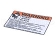 920200 Globe Warning Label - Large