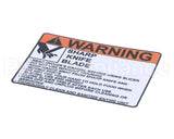 920200 Globe Warning Label - Large