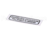 920215 Globe Sharpener Label