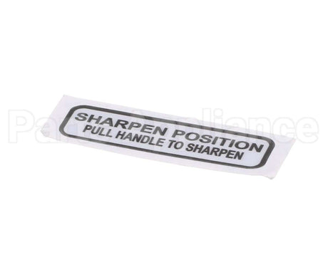 920215 Globe Sharpener Label