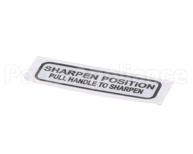 920215 Globe Sharpener Label