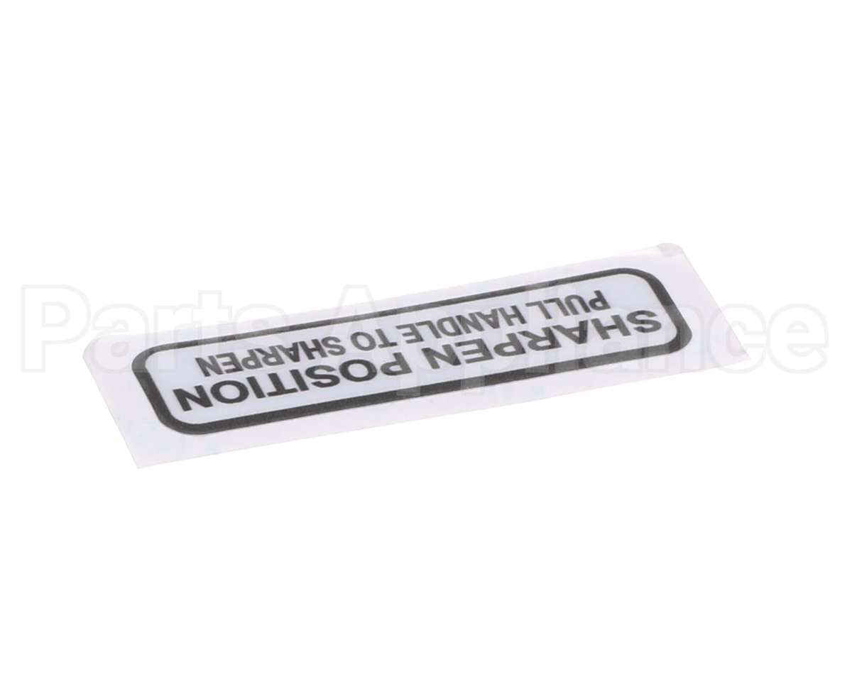 920215 Globe Sharpener Label