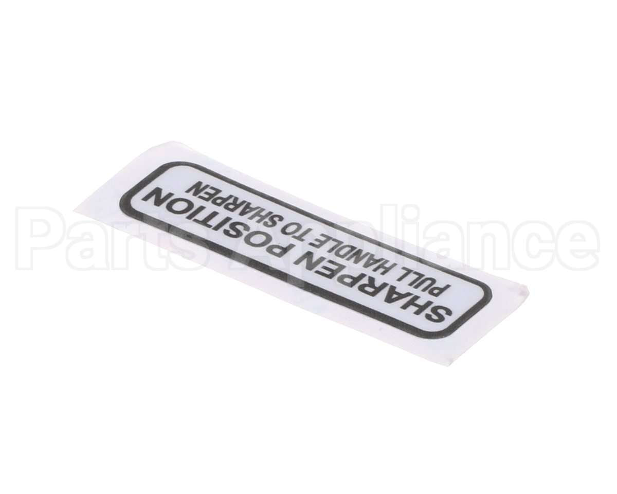 920215 Globe Sharpener Label