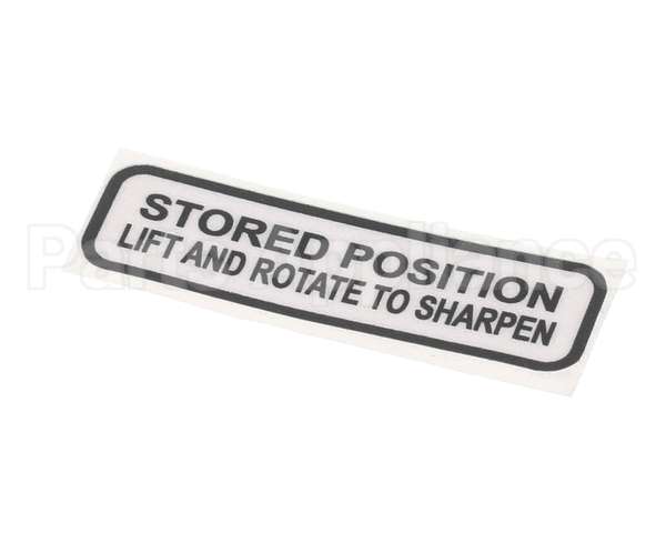 920216 Globe Sharpener Label