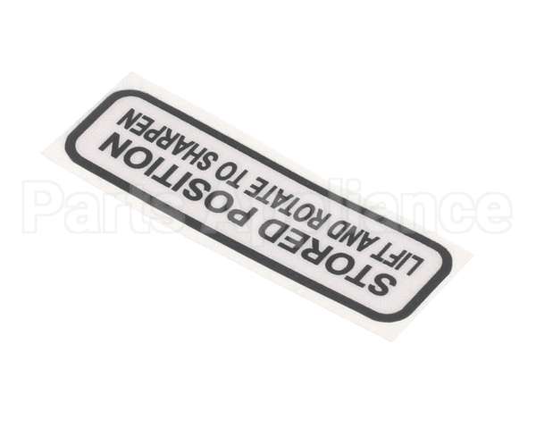 920216 Globe Sharpener Label