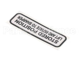 920216 Globe Sharpener Label