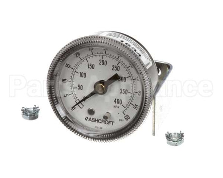9207693 Meiko Gauge, Pressure 0-60 Psi 2 Dia