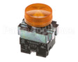 9208752 Meiko 24V Light Body, W/ Yellow Lens