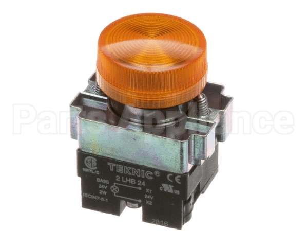 9208752 Meiko 24V Light Body, W/ Yellow Lens