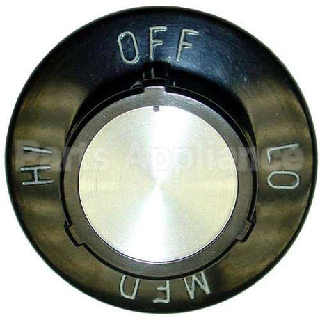 9305 Compatible Star Knob 2-1/2 D, Off-Lo-Med-Hi