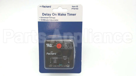 PTD102 Packard 10 Min Adjust Time Delay
