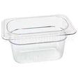 94CW135 Compatible Cambro Pan Poly Ninth X 4 -135 Clear Qd