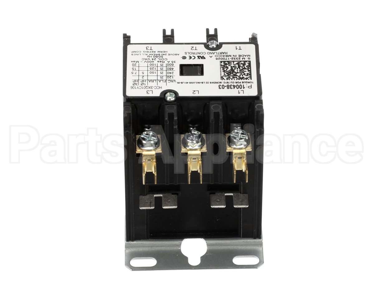 95M57 Heatcraft 24V(460V) 25Amp 3P Contactor