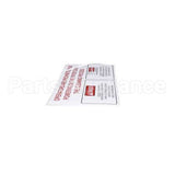 96705 Henny Penny Label-Operational Haz, Aus