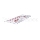 96705 Henny Penny Label-Operational Haz, Aus