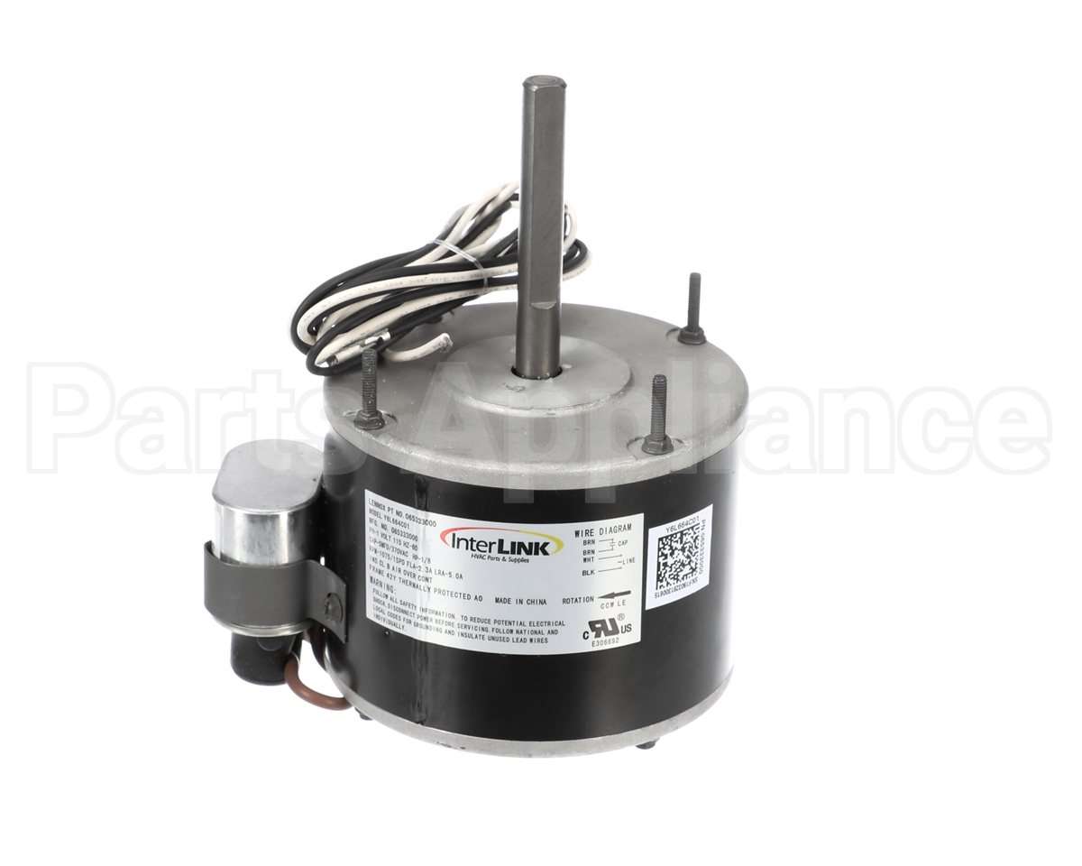 96M54 Lennox 1/8Hp 115V 1075Rpm 1Ph