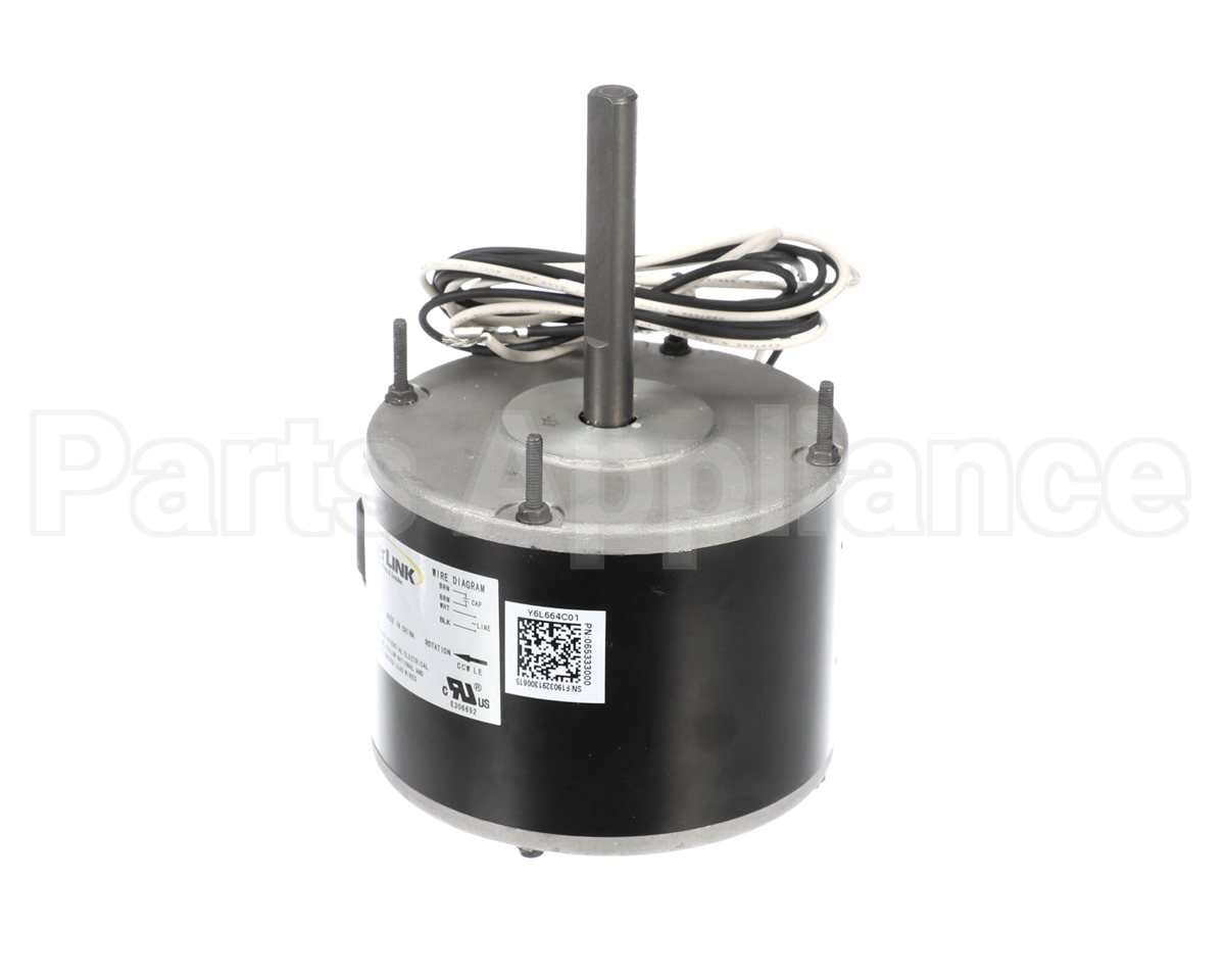 96M54 Lennox Fan Motor, 1/8 Hp, 1075 Rpm, 115Vac, 42