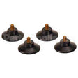 970-068S Compatible Prince Castle Suction Cups, Bagel Cutter, 4-Pk