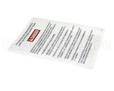 97071 Henny Penny Label-Boilover, Kfc,Fre