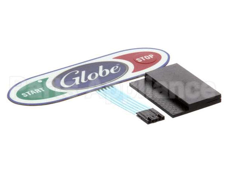 980049 Globe On/Off Membrane Switch Field