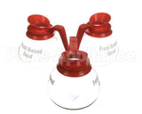 98006 Grindmaster Cecilware Decntr, Glss Dcaf 3Pk Orn