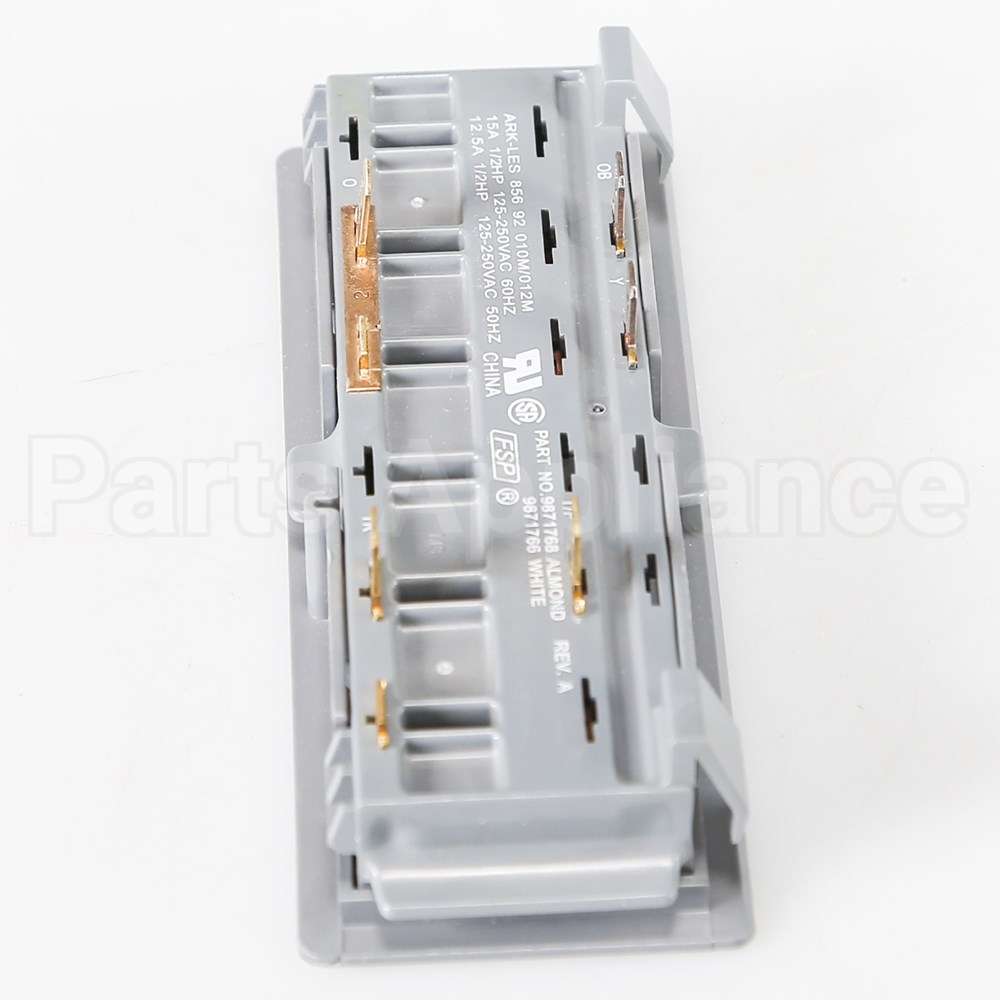 9871766 Whirlpool Switch Assy-Tt 4 Button