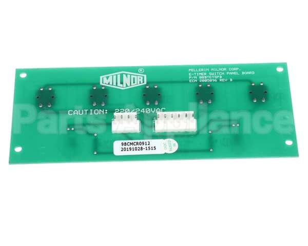 98CMCR0912 Milnor Bd:mwr Opl Status->Test