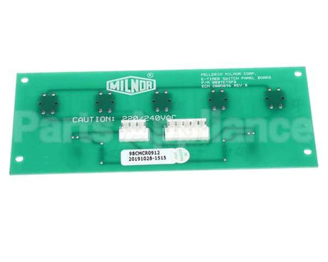 98CMCR0912 Milnor Bd:mwr Opl Status->Test