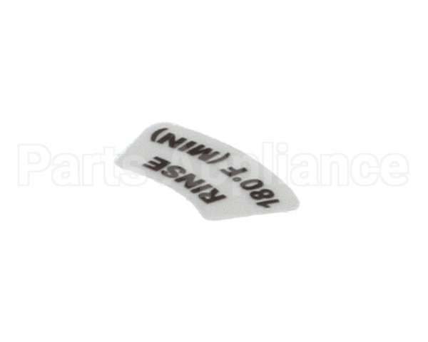 9905-002-97-62 Jackson Decal, Rinse 180F (Min)