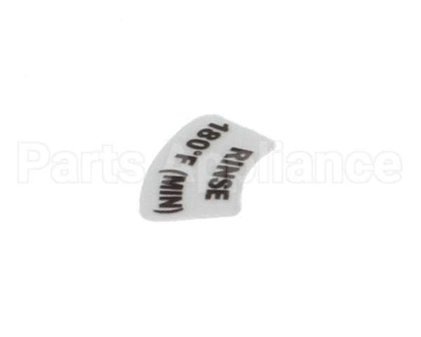 9905-002-97-62 Jackson Decal, Rinse 180F (Min)