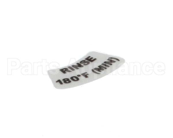 9905-002-97-62 Jackson Decal, Rinse 180F (Min)