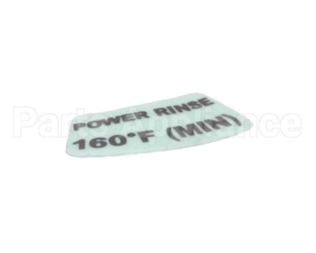 9905-003-01-31 Jackson Power Rinse 160 Decal