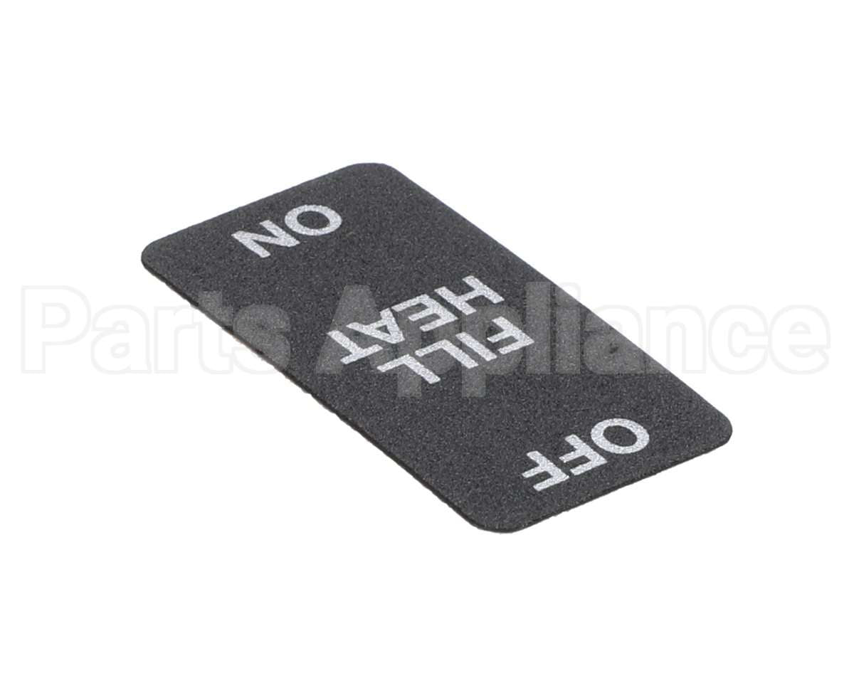9905-011-61-70 Jackson Decal Off/Fill/On