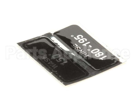 9905-100-43-21 Jackson Decal, Wash And Rinse Temperature