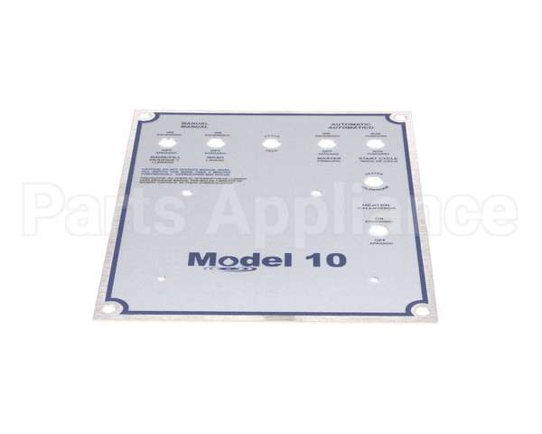 9905-500-07-10 Jackson A-Panel, Control Decal W/Overload