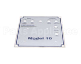 9905-500-07-10 Jackson A-Panel, Control Decal W/Overload