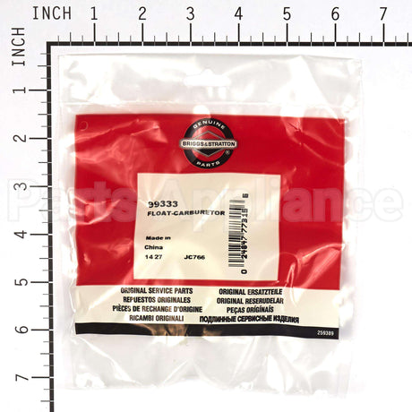 99333 Briggs & Stratton Float-Carburetor