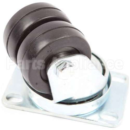 99641 Compatible Silver King Caster Plate 2 Wh/2 7/8 Th