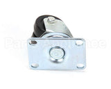 99641 Silver King Caster Plate 2 In Wh/2 7/8 In Th