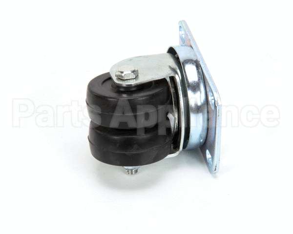 99641 Silver King Caster Plate 2 In Wh/2 7/8 In Th