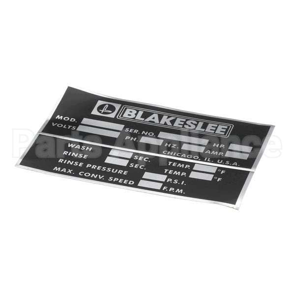 99705 Compatible Blakeslee Data Label