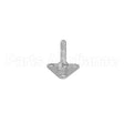 9993Z-BK Compatible Intermetro Plate, Foot Zinc Bk Only